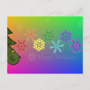 Carte Postale Rainow Snowfalks