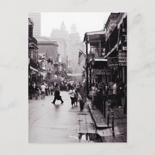 Carte Postale Rainy Bourbon (Devant)