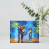 Carte Postale Rainy Day à Paris (Debout devant)