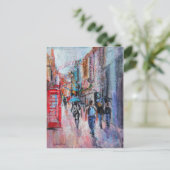 Carte Postale Rainy Day Carnaby Street (Debout devant)