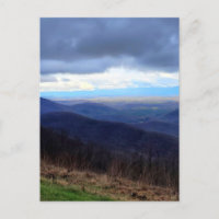 Rainy Day sur Rock Castle Gorge Vue sur