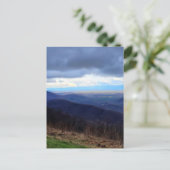 Carte Postale Rainy Day sur Rock Castle Gorge Vue sur (Debout devant)