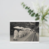 Carte Postale Rainy Morning à Kitano Tenman-gu (Debout devant)