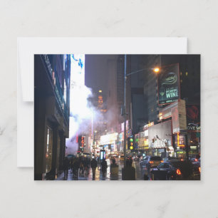 Carte Postale Rainy NYC