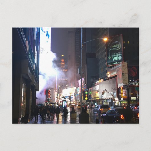 Carte Postale Rainy NYC (Devant)