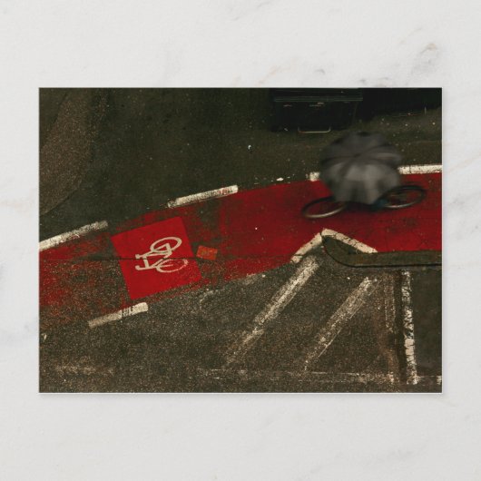 Carte Postale Rainy Ride (Devant)