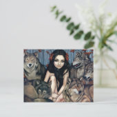 Carte postale "Raised by Wolves" (Debout devant)