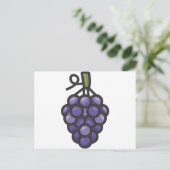 Carte Postale raisin (Debout devant)