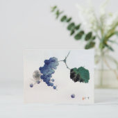 Carte Postale Raisin et souris, Watanabe Seitei (Debout devant)