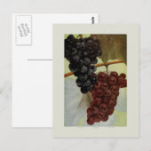 Carte Postale Raisins (Devant / Derrière)