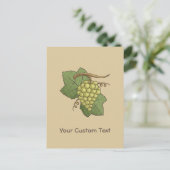 Carte Postale Raisins blancs (Debout devant)