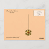 Carte Postale RAISINS HANGÉS Viticulture antique, Vignoble rusti (Dos)