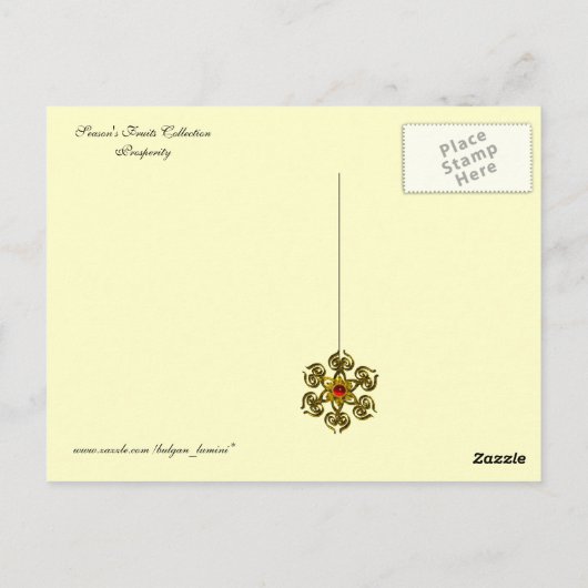 Carte Postale RAISINS HANGÉS Viticulture antique, Vignoble rusti (Dos)