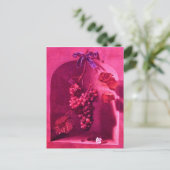 Carte Postale RAISINS HANGÉS Viticulture antique, Vignoble rusti (Debout devant)