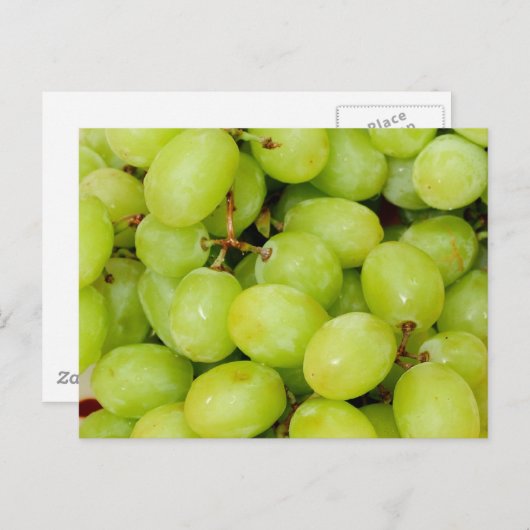 Carte Postale Raisins verts (Devant / Derrière)