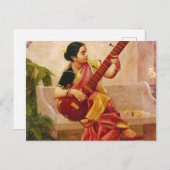 Carte Postale Raja Ravi Varma (Devant / Derrière)