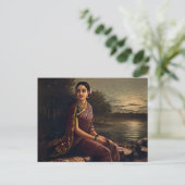 Carte Postale Raja Ravi Varma (Debout devant)