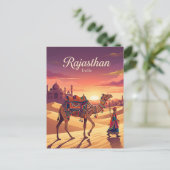 Carte Postale Rajasthan Inde (Debout devant)
