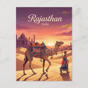 Carte Postale Rajasthan Inde