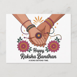 Carte postale Raksha Bandhan