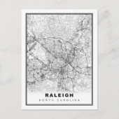 Carte Postale Raleigh (Devant)