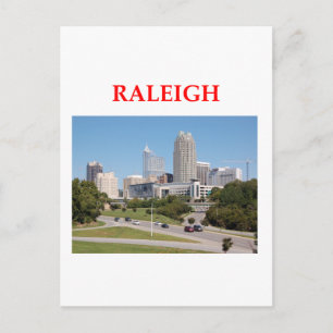 Carte Postale raleigh