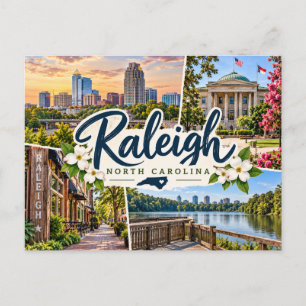 Carte Postale Raleigh Caroline du Nord