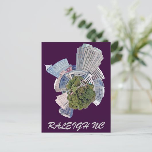 Carte Postale raleigh cn (Debout devant)