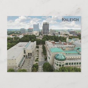 Carte Postale Raleigh North Carolina City Skyline Museum Travel