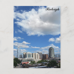 Carte Postale Raleigh North Carolina City Skyline Travel Photo