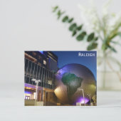 Carte Postale Raleigh North Carolina Museum Globe (Debout devant)