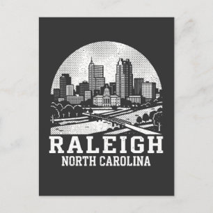 Carte Postale Raleigh Ville Caroline du Nord