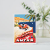 Carte Postale Rallye Automobile Monte Carlo (Debout devant)
