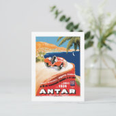 Carte Postale Rallye Automobile Monte Carlo (Debout devant)