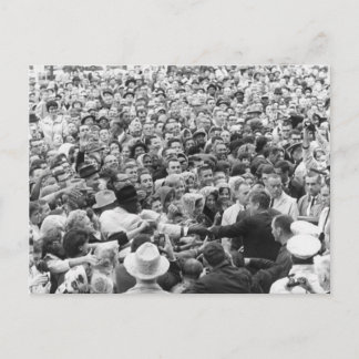 Carte Postale Rallye John F Kennedy JFK Fort Worth 63
