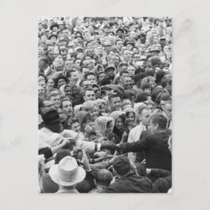Carte Postale Rallye John F Kennedy JFK Fort Worth 63