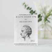 Carte Postale Ralph Allen, 1764 (Debout devant)