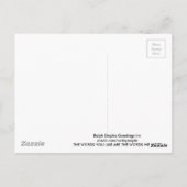 Carte Postale Ralph Staples Salutations Inc (Dos)