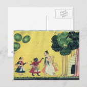 Carte Postale Rama et Lakshmana accompagnés de Visvamitra (Devant / Derrière)