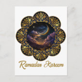 CARTE POSTALE RAMADAN KAREEM MUBARAK 2024 EID MUBARAK (Devant)