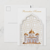 Carte postale Ramadan Kareem Ramadan Moubarak (Devant / Derrière)