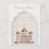 Carte postale Ramadan Kareem Ramadan Moubarak (Devant)