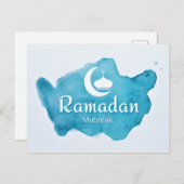 Carte Postale Ramadan moubarak (Devant / Derrière)