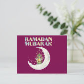 Carte Postale Ramadan Moubarak (Debout devant)