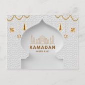Carte Postale Ramadan Moubarak | Ramadan Kareem Holiday (Devant)