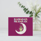 Carte Postale Ramadan Mubarak (Debout devant)