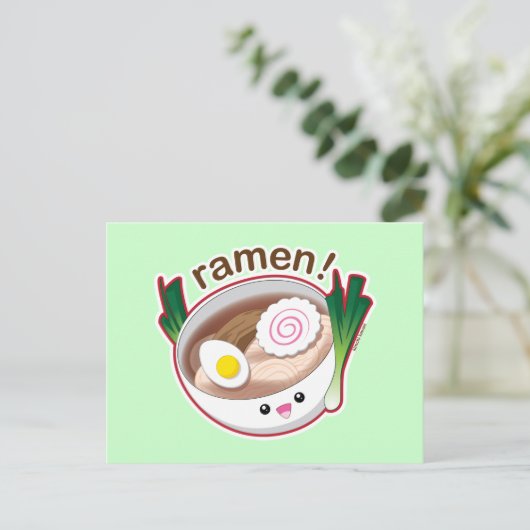 Carte Postale Ramen ! (Debout devant)
