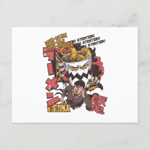 Carte Postale Ramen japonais