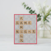 Carte Postale Ramenez la nuit du jeu de famille (Debout devant)