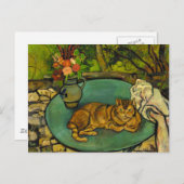 Carte Postale Raminou et Pitcher avec oeillets (Devant / Derrière)